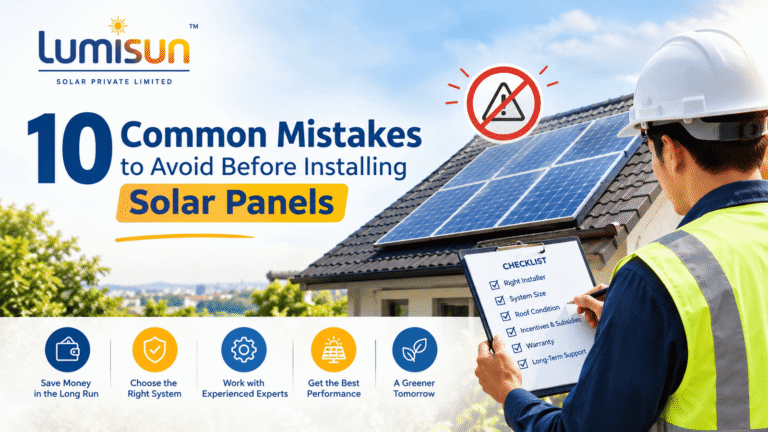 10 Common Mistakes to Avoid Before Installing Solar Panels